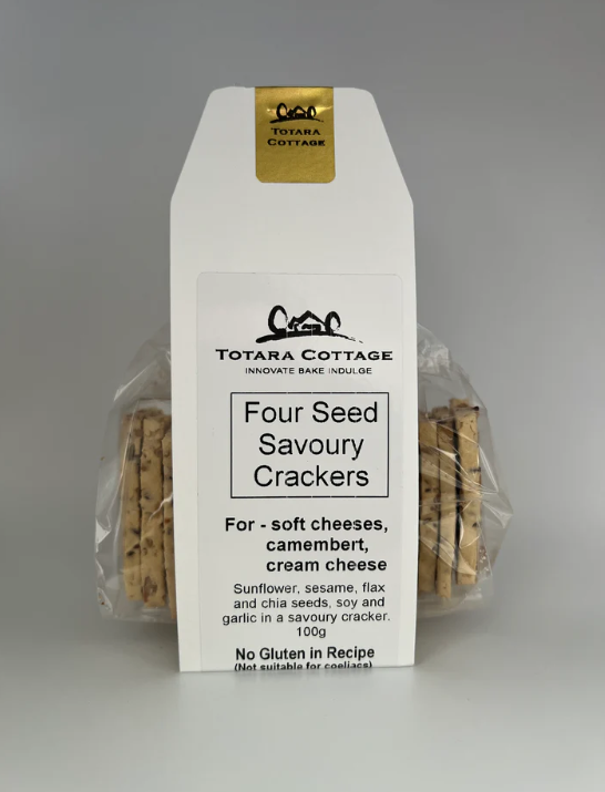 Totara Cottage four seed crackers