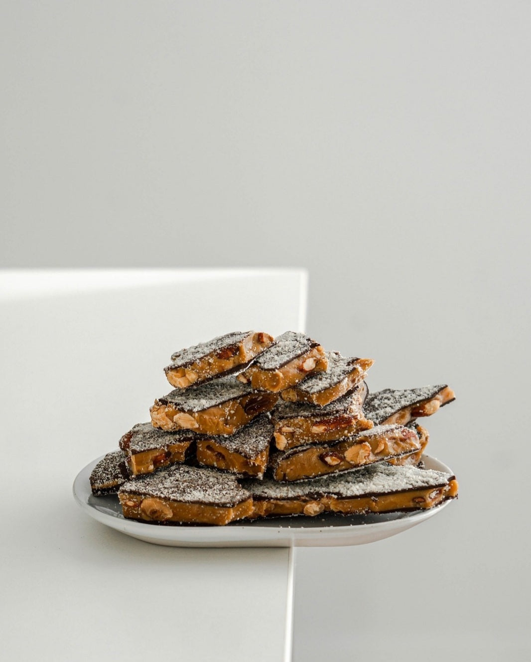 Dark Chocolate Almond Toffee | Jar