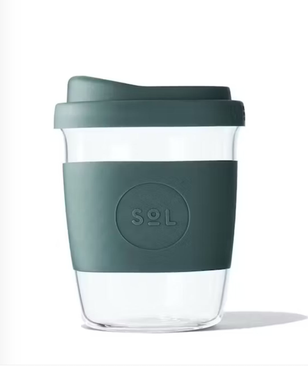 Sol Reusable Coffee Cup | Deep Sea Green