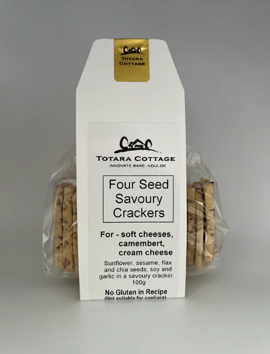 Totara Cottage four seed crackers