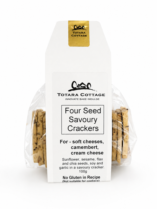 Totara Cottage four seed crackers