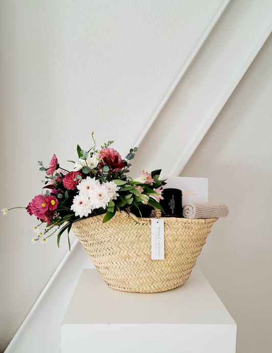Mother's Day Gift Basket | Candle