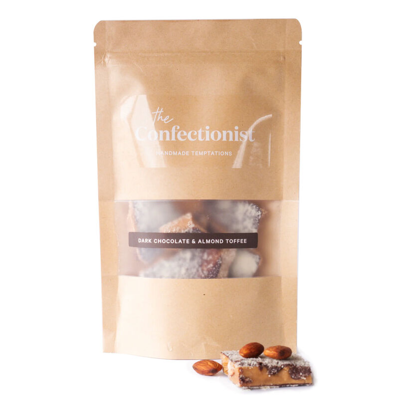 Dark Chocolate & Almond Toffee