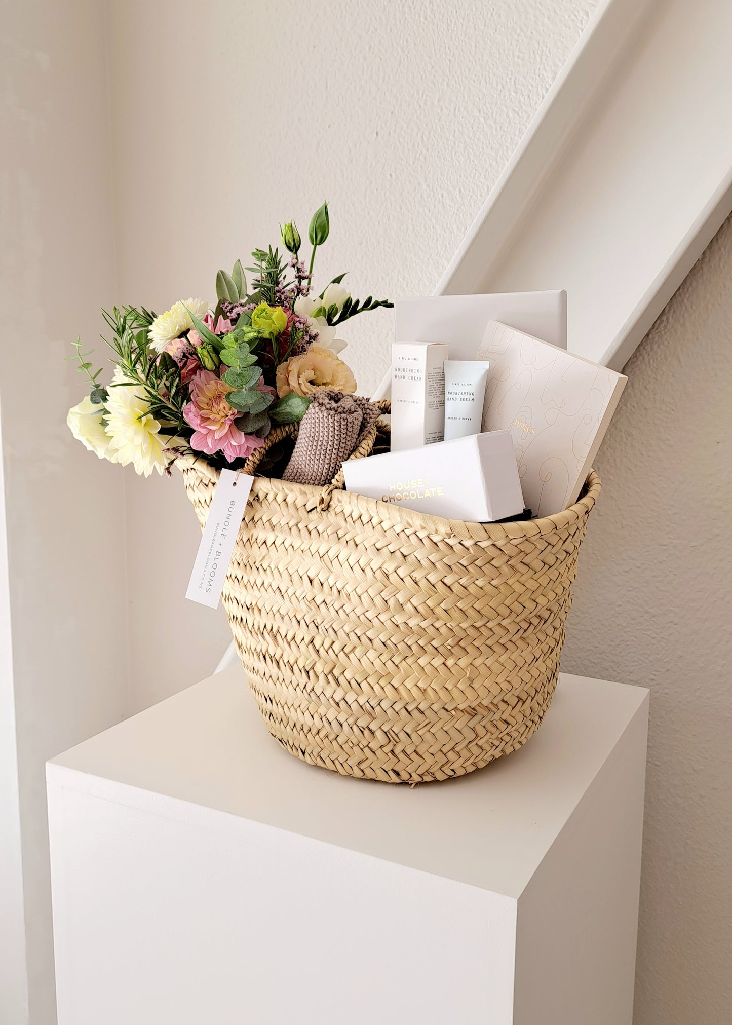 Gift boxes, gifts baskets and gift hampers delivery across New Zealand by Bundle + Blooms